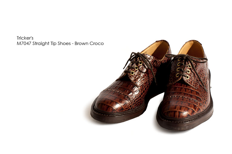 Tricker's トリッカーズ doo-bop Special Model 別注モデル クロコダイル 正規取扱店 通販可能 京都 滋賀