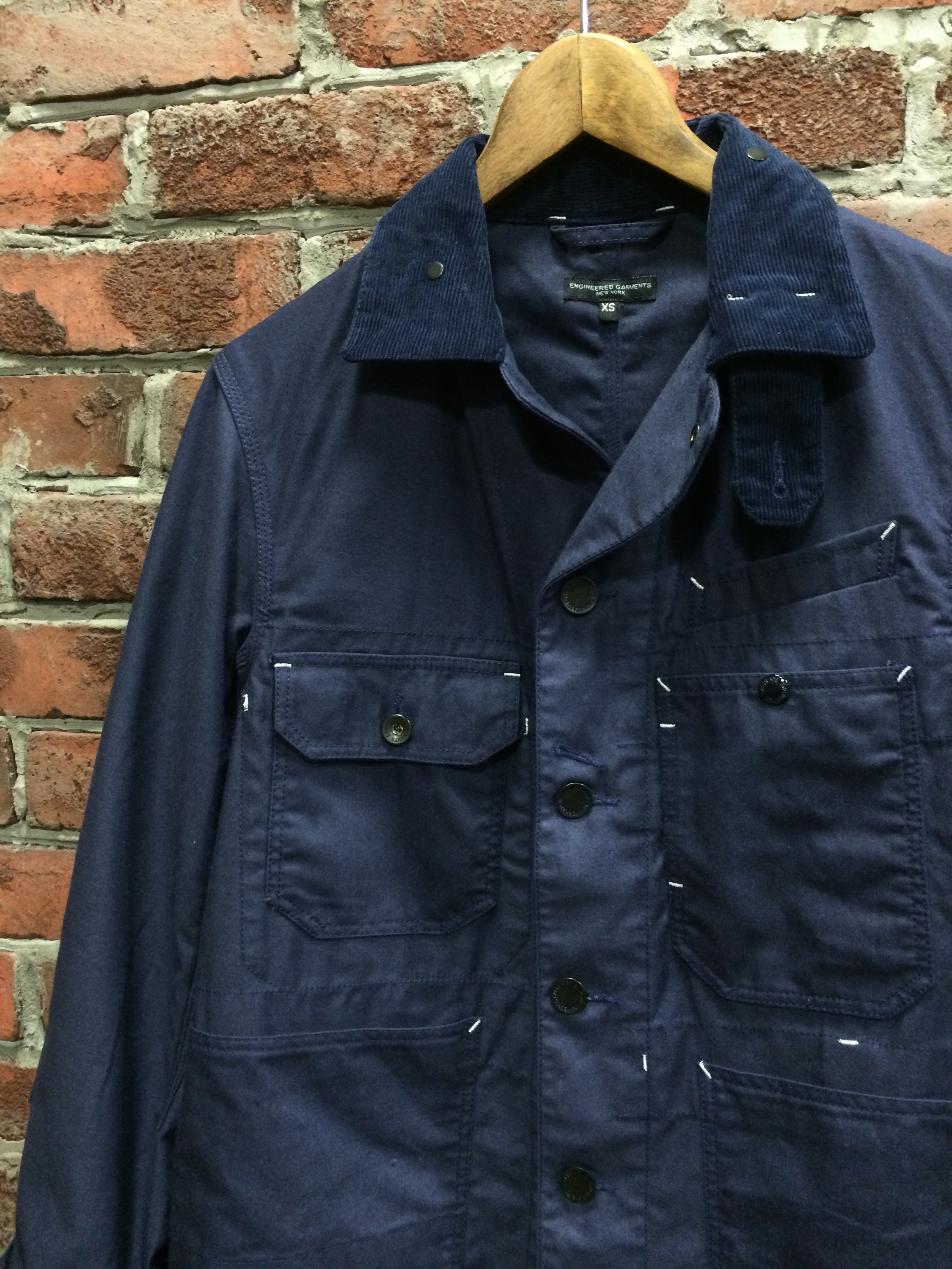 Coverall Jacket – Nyco Reversed Sateen【Engineered Garments】｜doo 