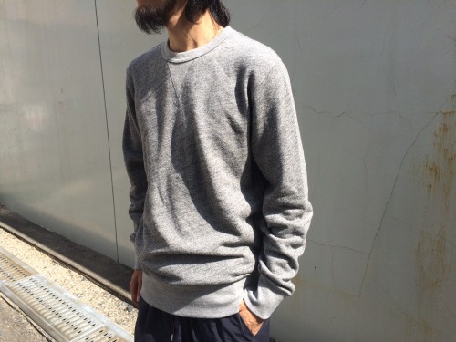 Wool Crew Sweat Sbtract サブトラクト Doo Bop 手島悠作 Tesima Yusaku ブログ 滋賀県メンズセレクトショップカメラマン