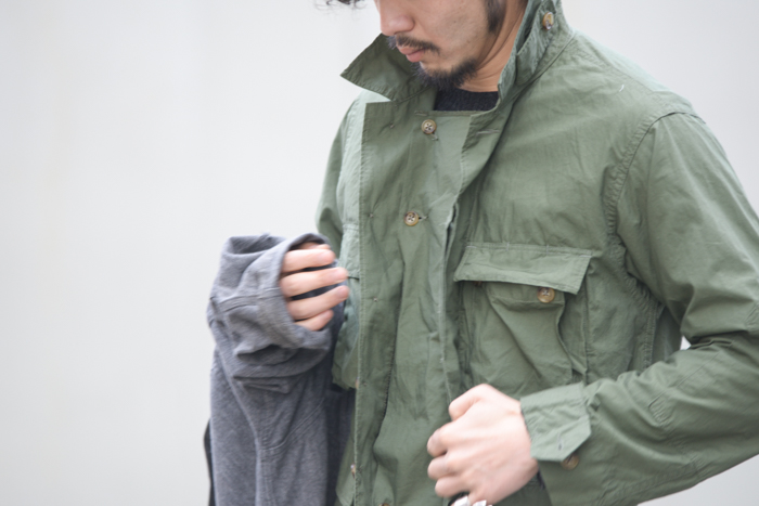 vol. 便利なシャツジャケット。Engineered Garments BDU Jacket