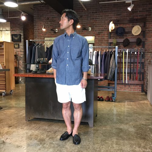 engineered garments 19th シャンブレーシャツ