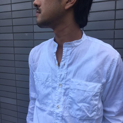 Engineered Garments Banded Collar Shirt。｜doo-bop 塚本邦雄 ...