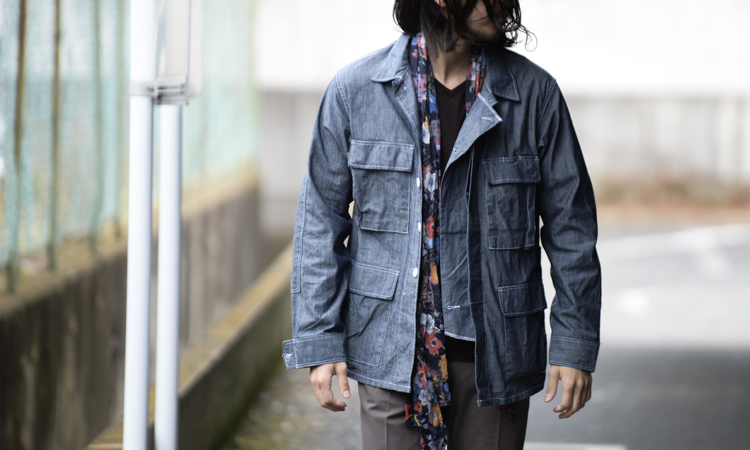 Bdu Jacket high count twill XS 濃紺 | knowhowtrg.com