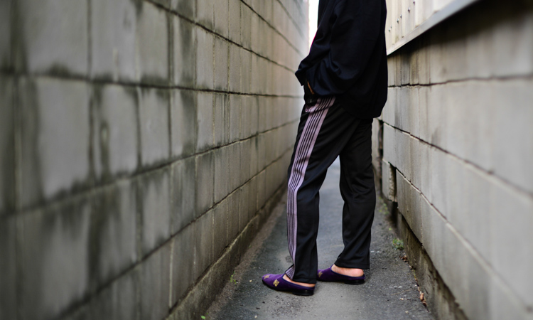 Vol.3418 【Needles：Narrow Track Pant – Poly Smooth】｜エンジニ