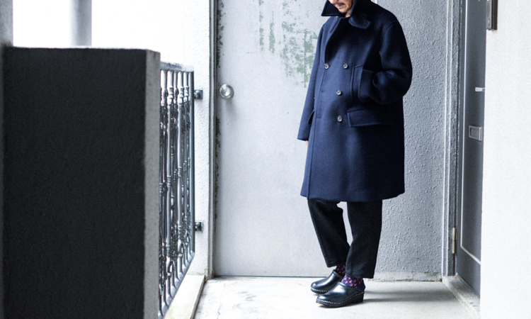 オーラリー/AURALEE  BEAVER MELTON P-COAT