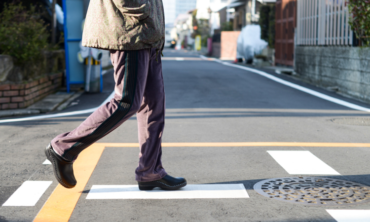 Vol.3538 【Needles：Narrow Track Pant – C/Pe Velour】｜エンジニ