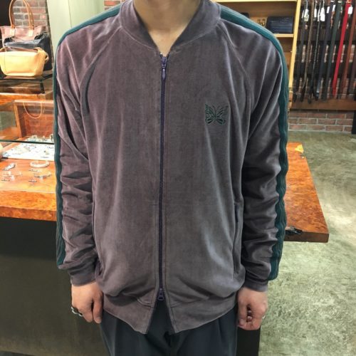 Needles Rib Collar Track Jacket – C/Pe Velour 。｜doo-bop 塚本邦雄 