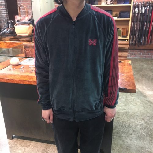 Needles Track Jacket ニードルス ベロア トラックジャケット