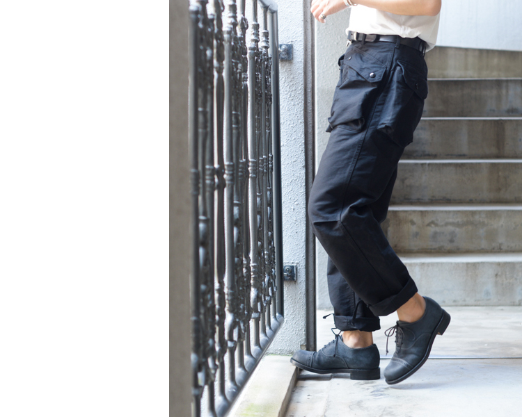 Engineered Garments Norwegian Pant Olive Cotton Double Cloth