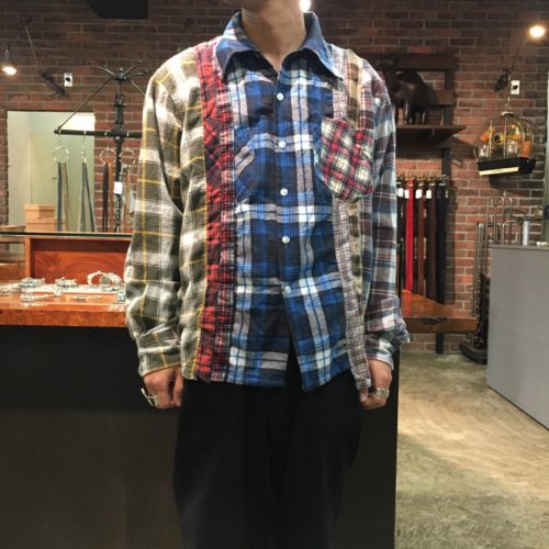 Rebuild By Needles Flannel Shirt -> 7 Cuts Shirt。｜doo-bop 塚本 ...