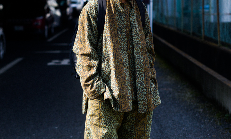 Vol.3878【South2 West8：Printed Flannel / Camouflage – Leopard 