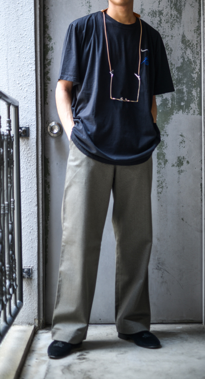 Vol.4007【AURALEE : WASHED FINX POLYESTER CHINO PANTS】｜エンジニ 