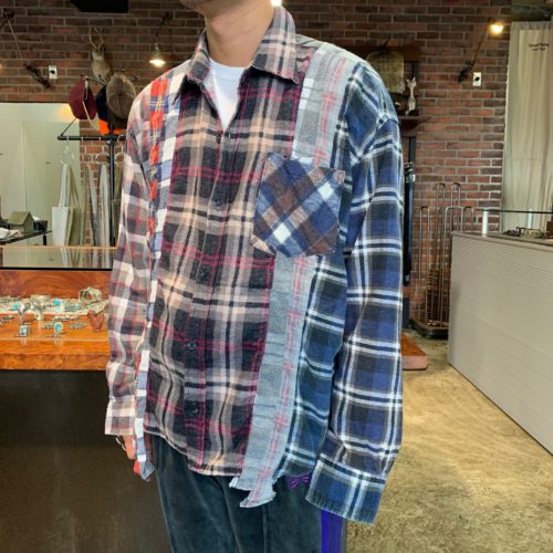 Rebuild By Needles Flannel Shirt -> 7 Cuts Shirt & Ribbon Shirt ...