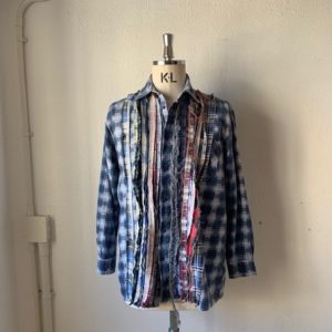 Rebuild By Needles Flannel Shirt -> Ribbon Shirt｜doo-bop オーナー