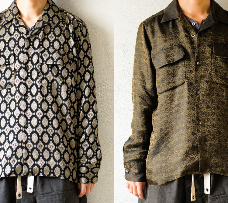 Vol.4160【Needles：Cut-Off Bottom Classic Shirt – Cu/Ac Jacquard