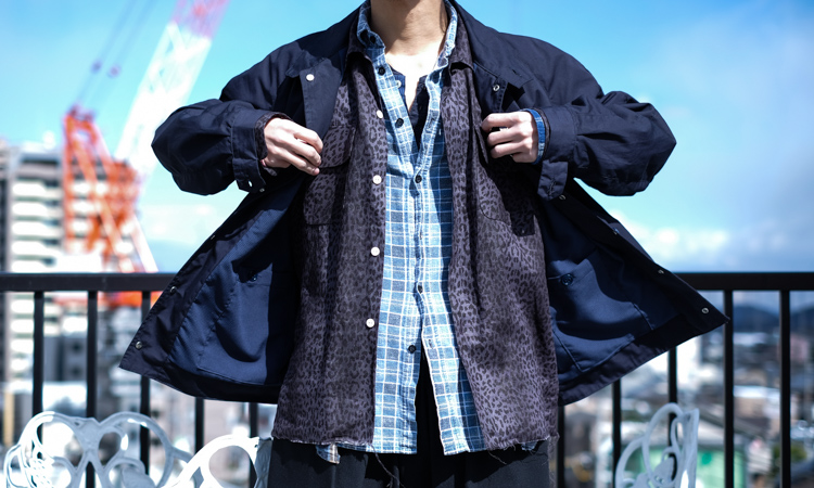 Vol.4183【SASSAFRAS：Wheel Barrow Jacket】｜エンジニアード