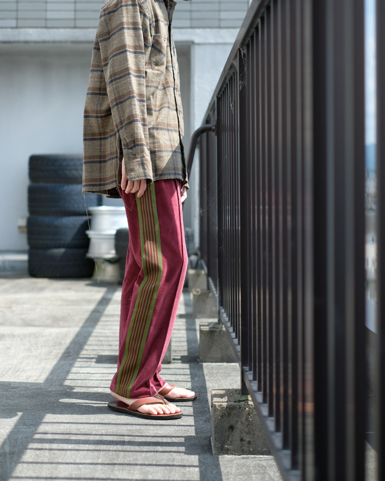 Vol.4309【Needles：Narrow Track Pant – C/Pe Velour】｜エンジニアードガーメンツ・フレームフランス