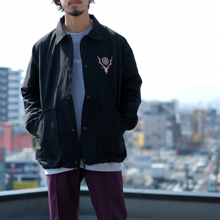 Vol.4475【South2 West8：Coach Jacket – Oxford / Acrylic Coating