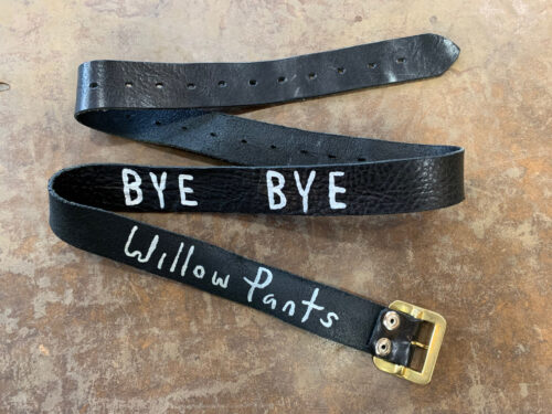 Willow Pants BYE BYE BELT残り僅かとなりました。｜doo-bop 塚本邦雄