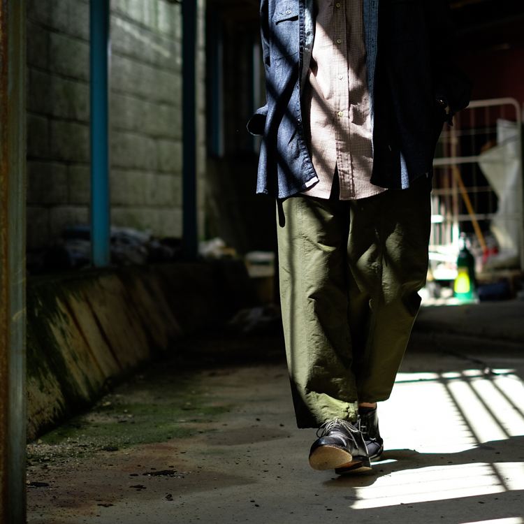 Vol.4661【South2 West8：Belted C.S. Pant – C/N Grosgrain