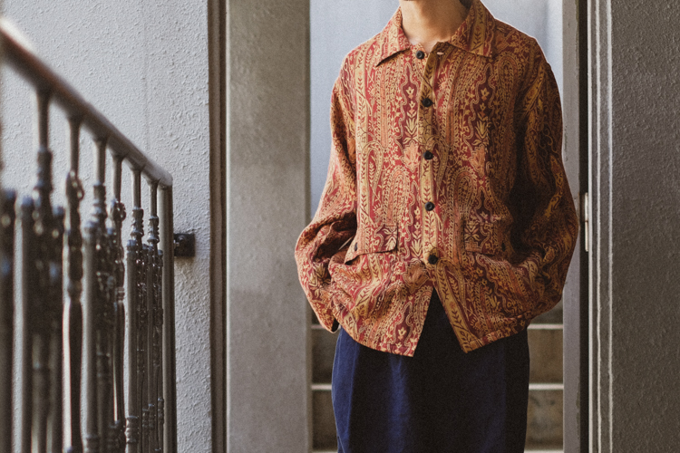 Vol.4675【South2 West8：Hunting Shirt – India Jacquard】｜エンジニ