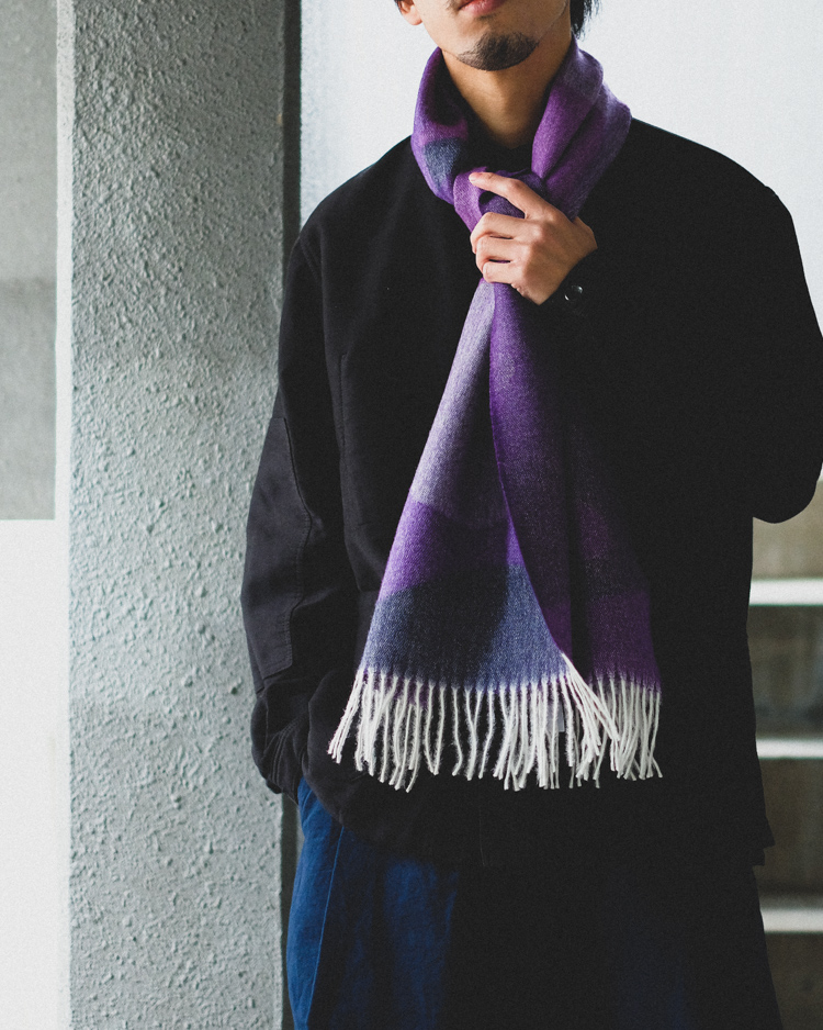 Vol.The Inoue Brothers：Brushed Scarf｜エンジニアード