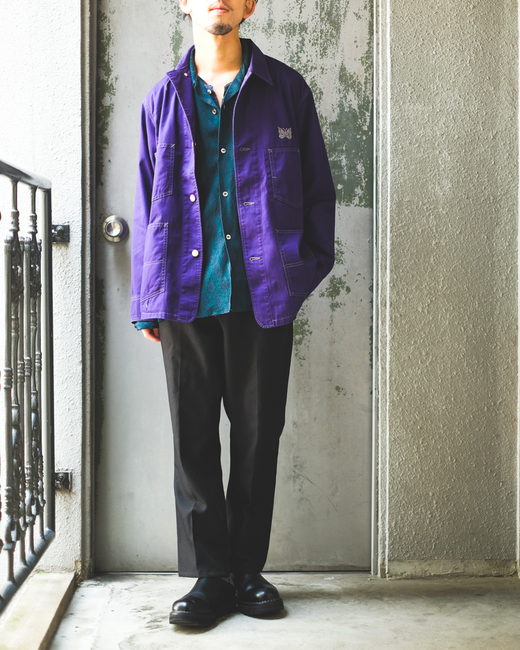 Needles C.O.B.Classic Shirt パープル