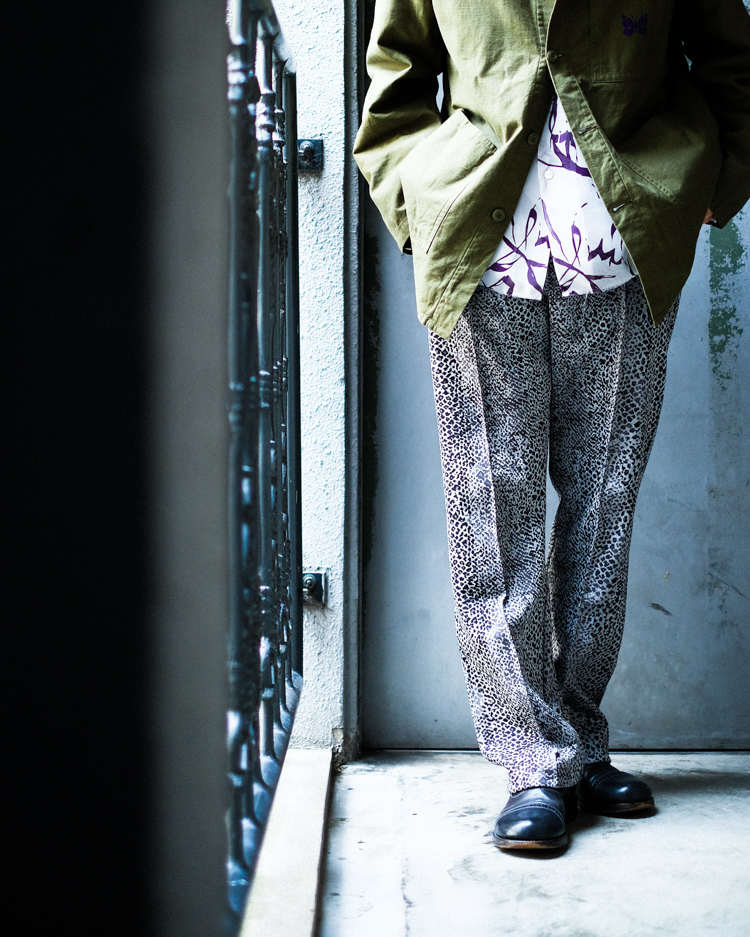 Needles Track Pant - Poly Jq.スラックス