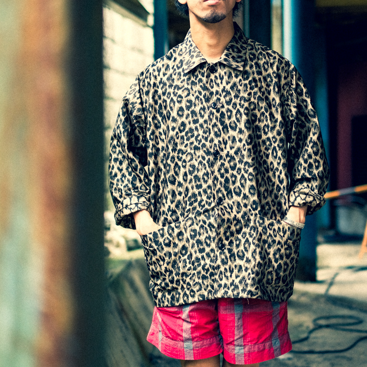 【新品未使用】Needles Cabana Shirt Leopard