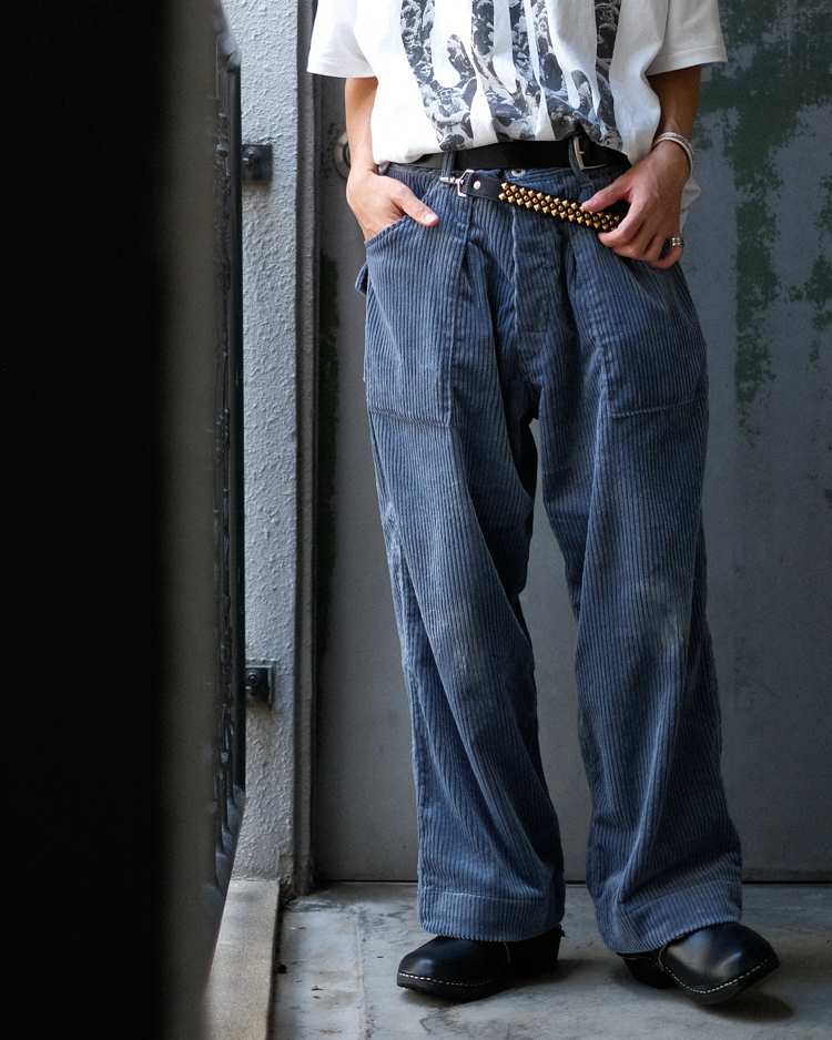 Vol.5249【Willow Pants：P-001(corduroy) – L-Blu】｜エンジニアード