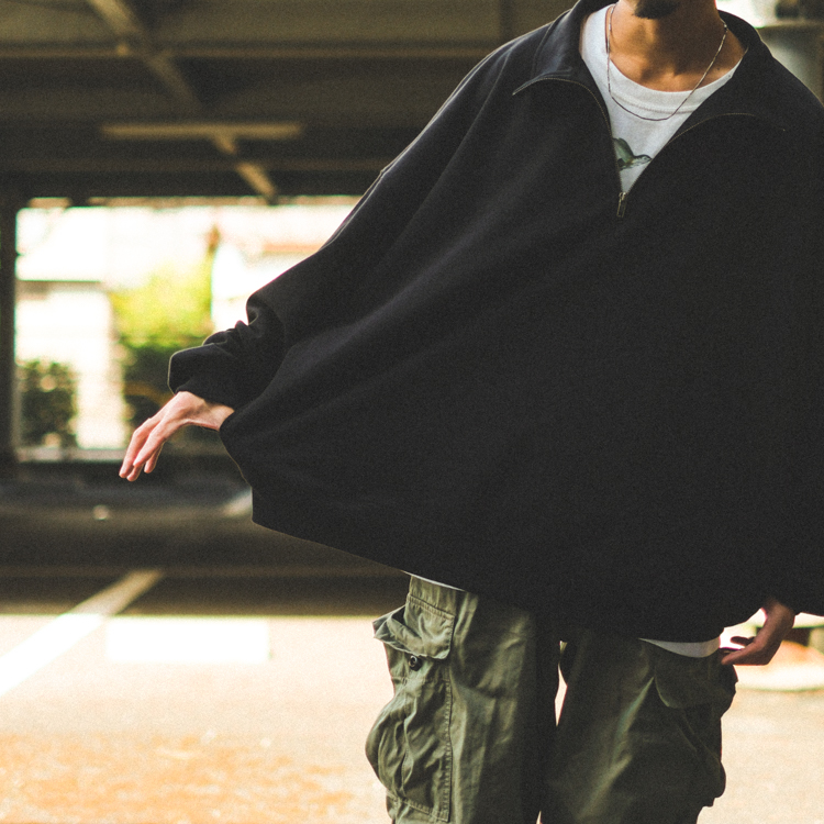 Vol.5260【WILLY CHAVARRIA：HALF ZIP SWEAT】｜エンジニアード